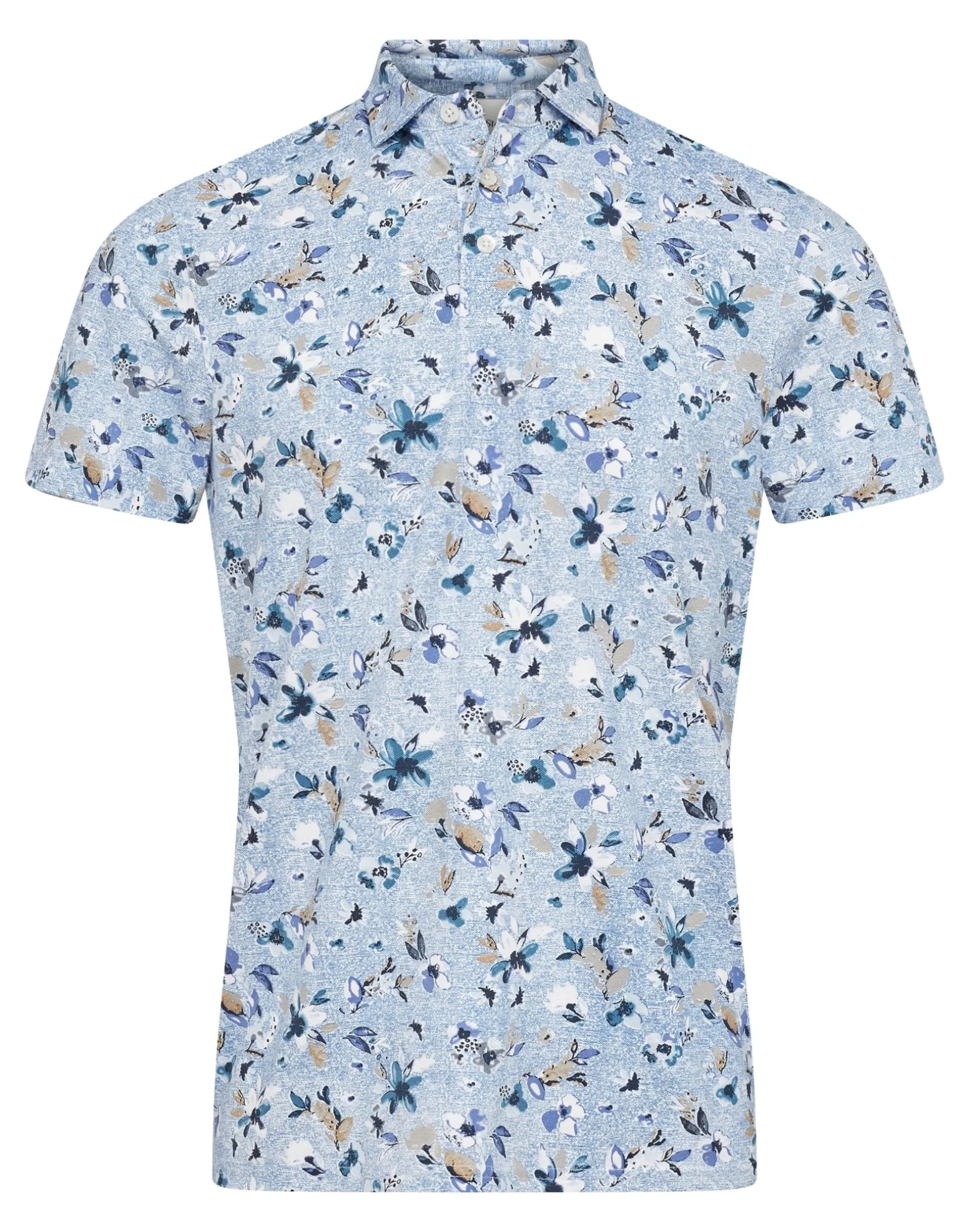BS Hermanos Regular Fit Polo - Light Blue