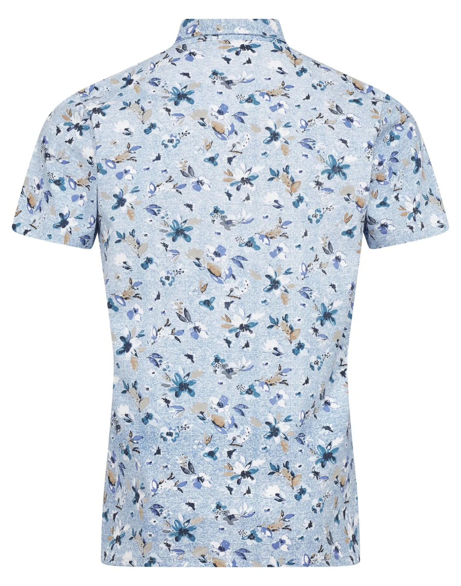 BS Hermanos Regular Fit Polo - Light Blue