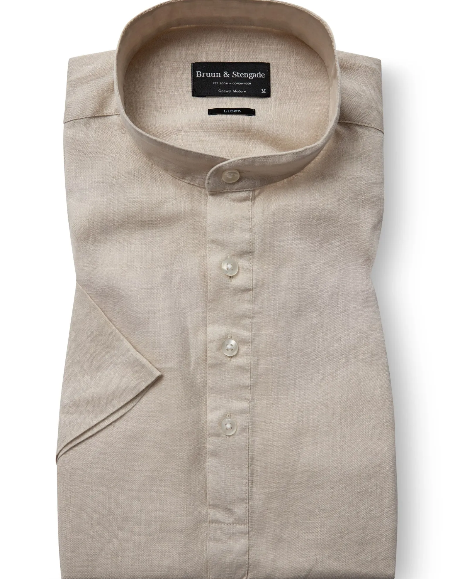 BS Hobart Casual Modern Fit Skjorta - Sand