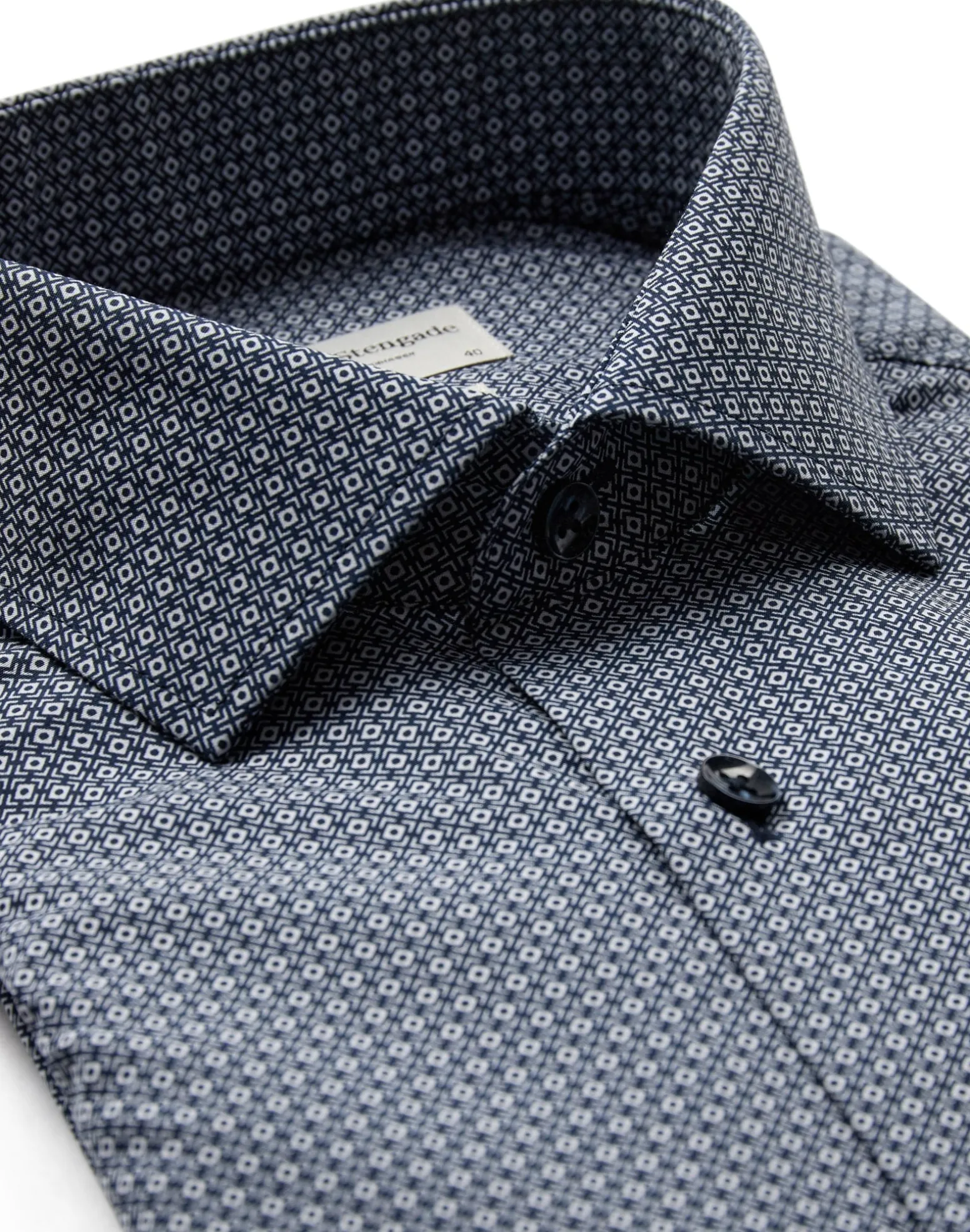 bs_howard_slim_fit_skjort_5.webp BS Howard Slim Fit Skjorta - Dark Blue