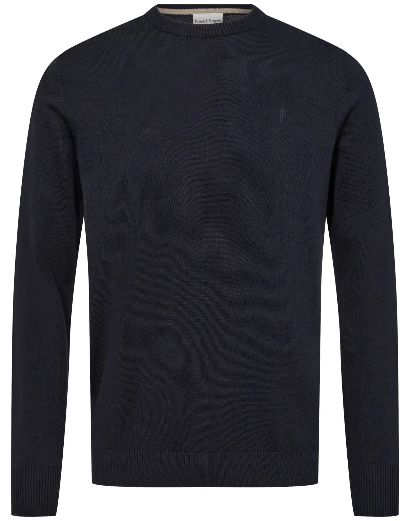 BS Jupiter Regular Fit Stickat - Navy