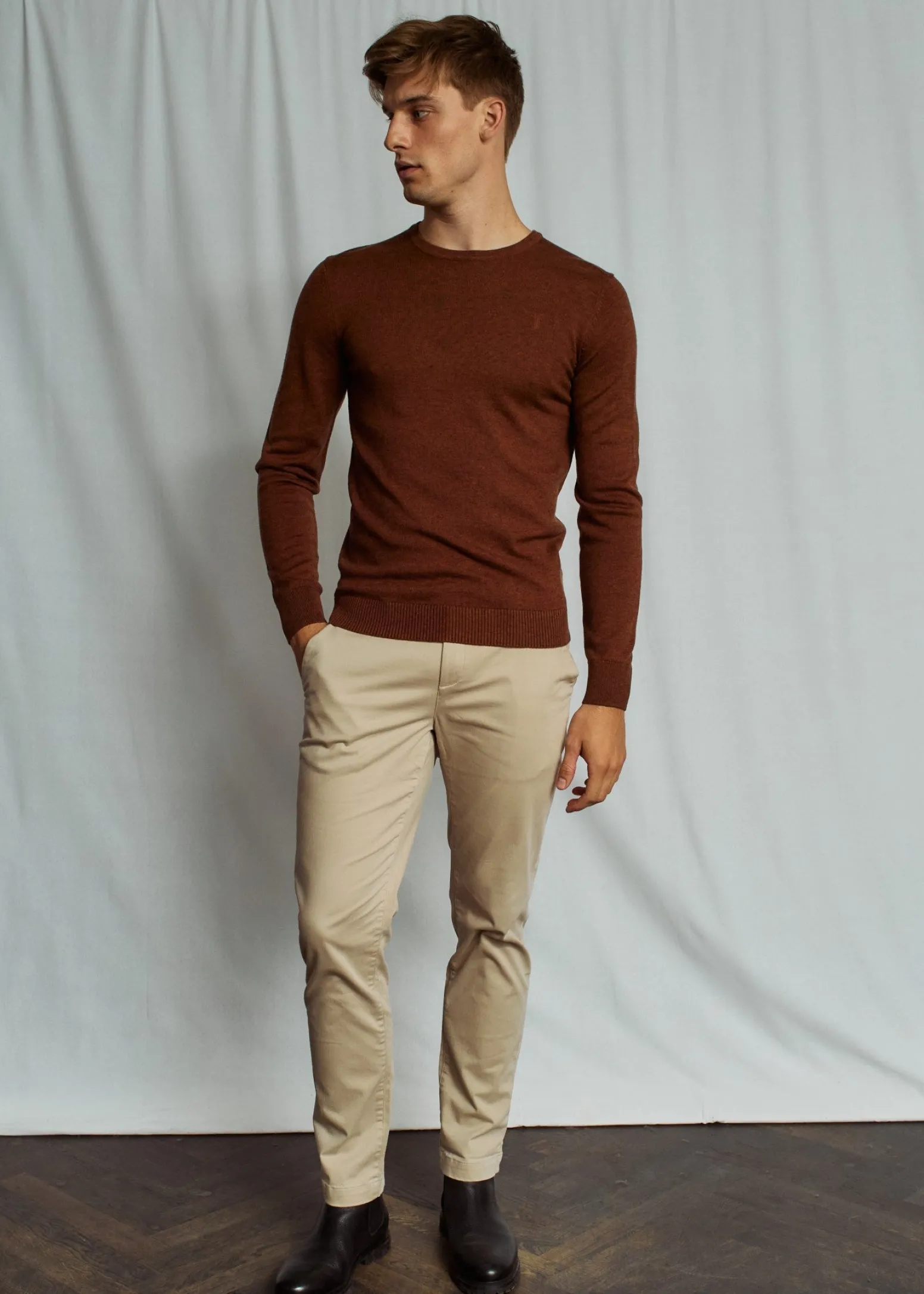 BS Jupiter Regular Fit Stickat - Fall