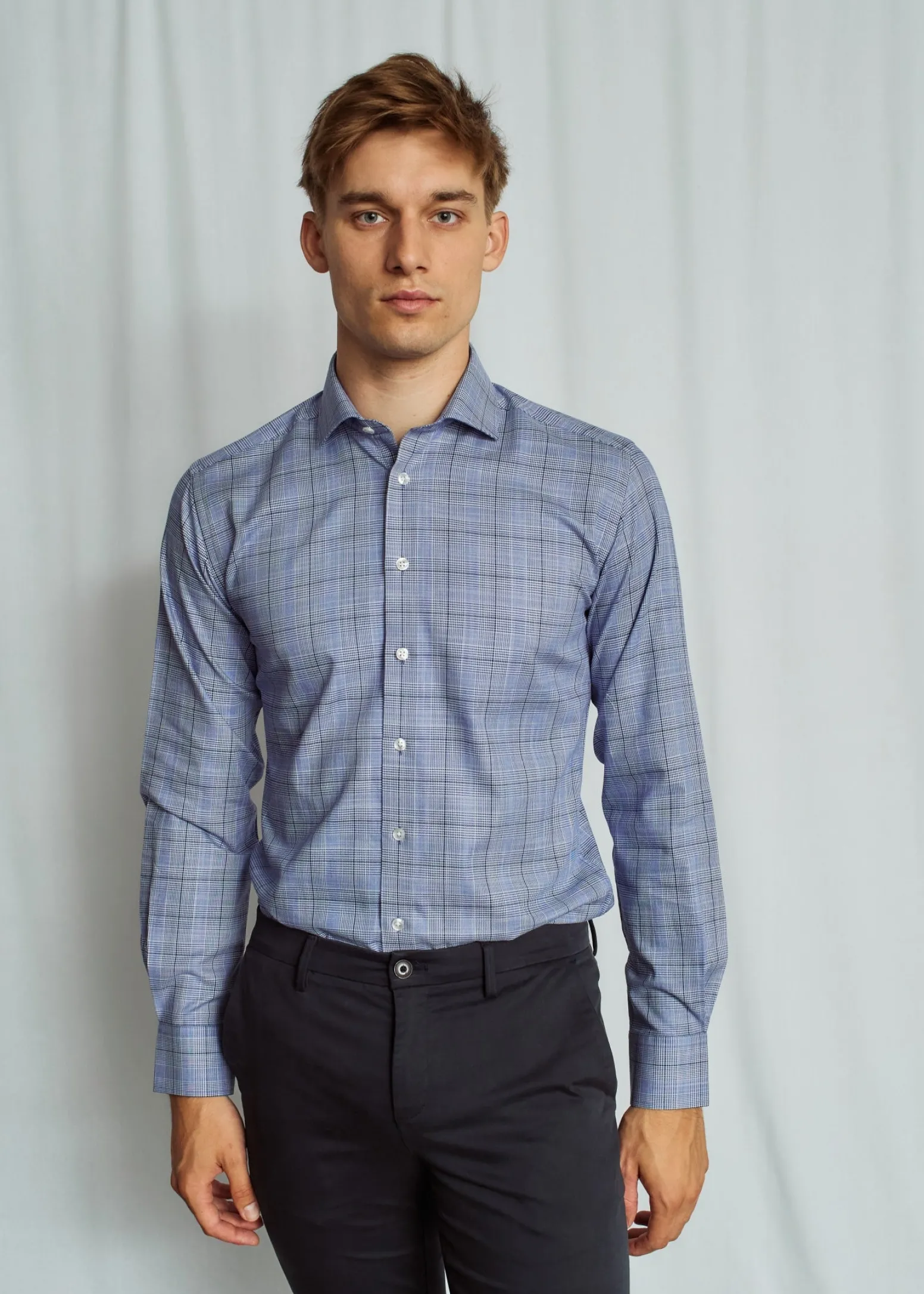 BS Kemba Modern Fit Skjorta - Blue
