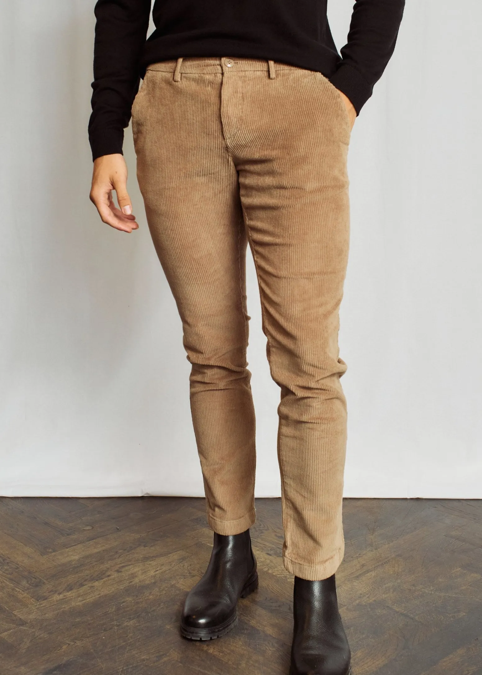 BS Kenn Regular Fit Chinos - Mud