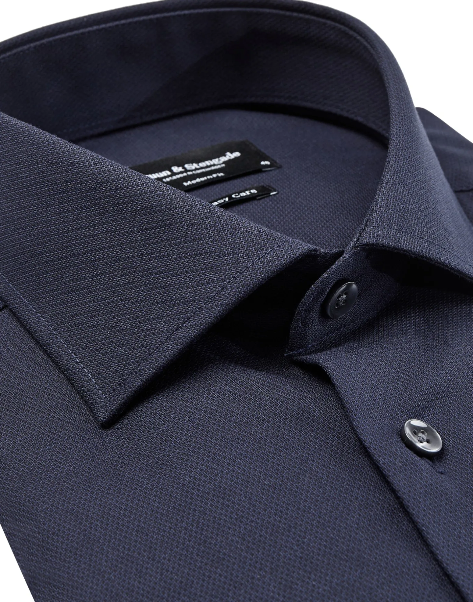 BS Lallana modern fit Skjorta - Navy