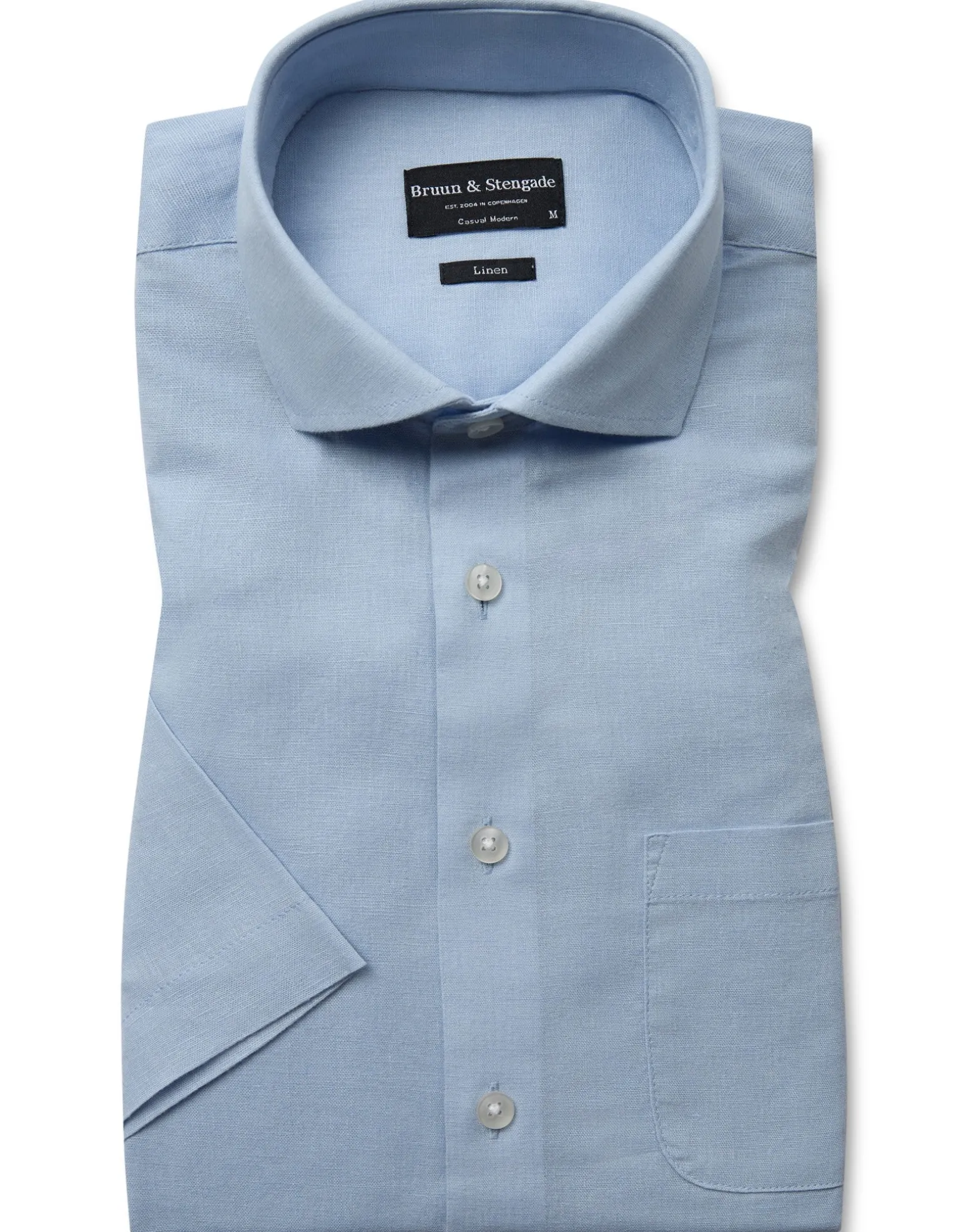 BS Lott Casual Modern Fit Skjorta - Light Blue