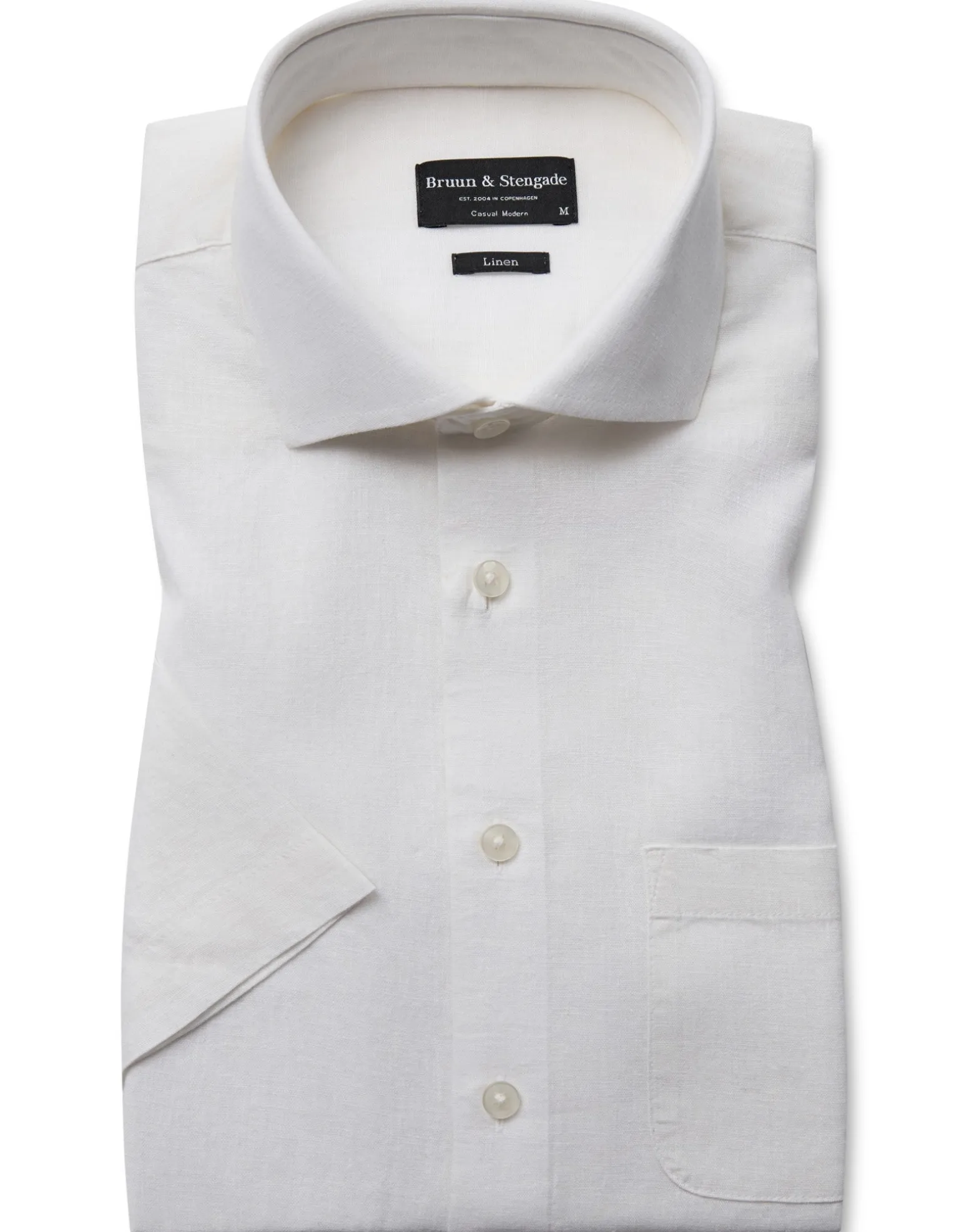 BS Lott Casual Modern Fit Skjorta - White