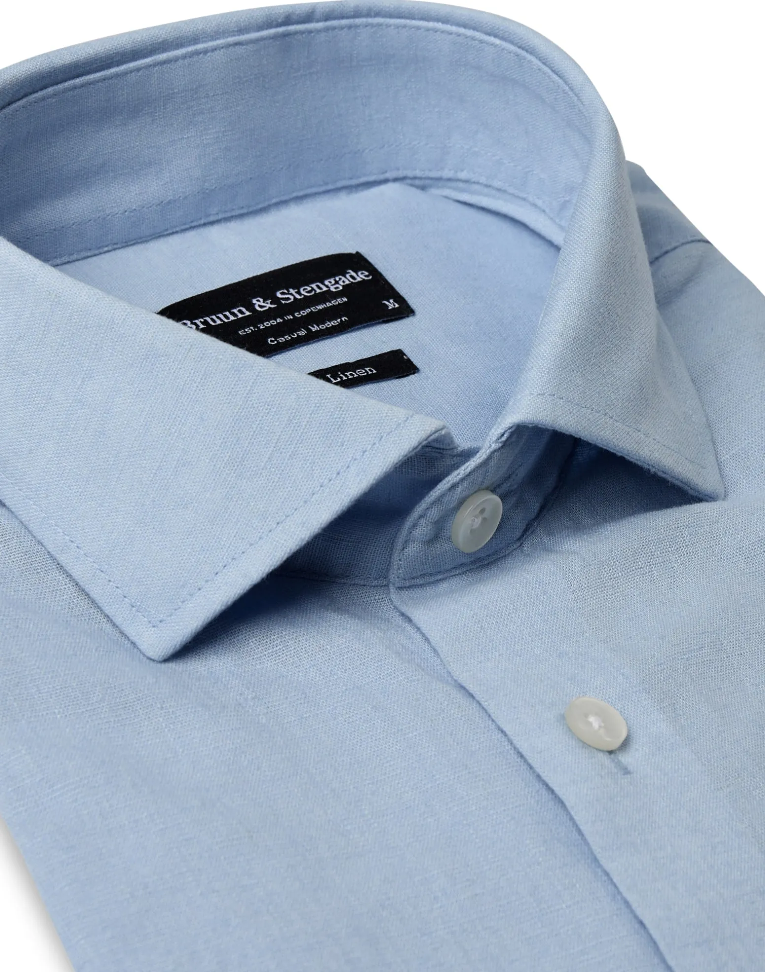 BS Lott Casual Modern Fit Skjorta - Light Blue