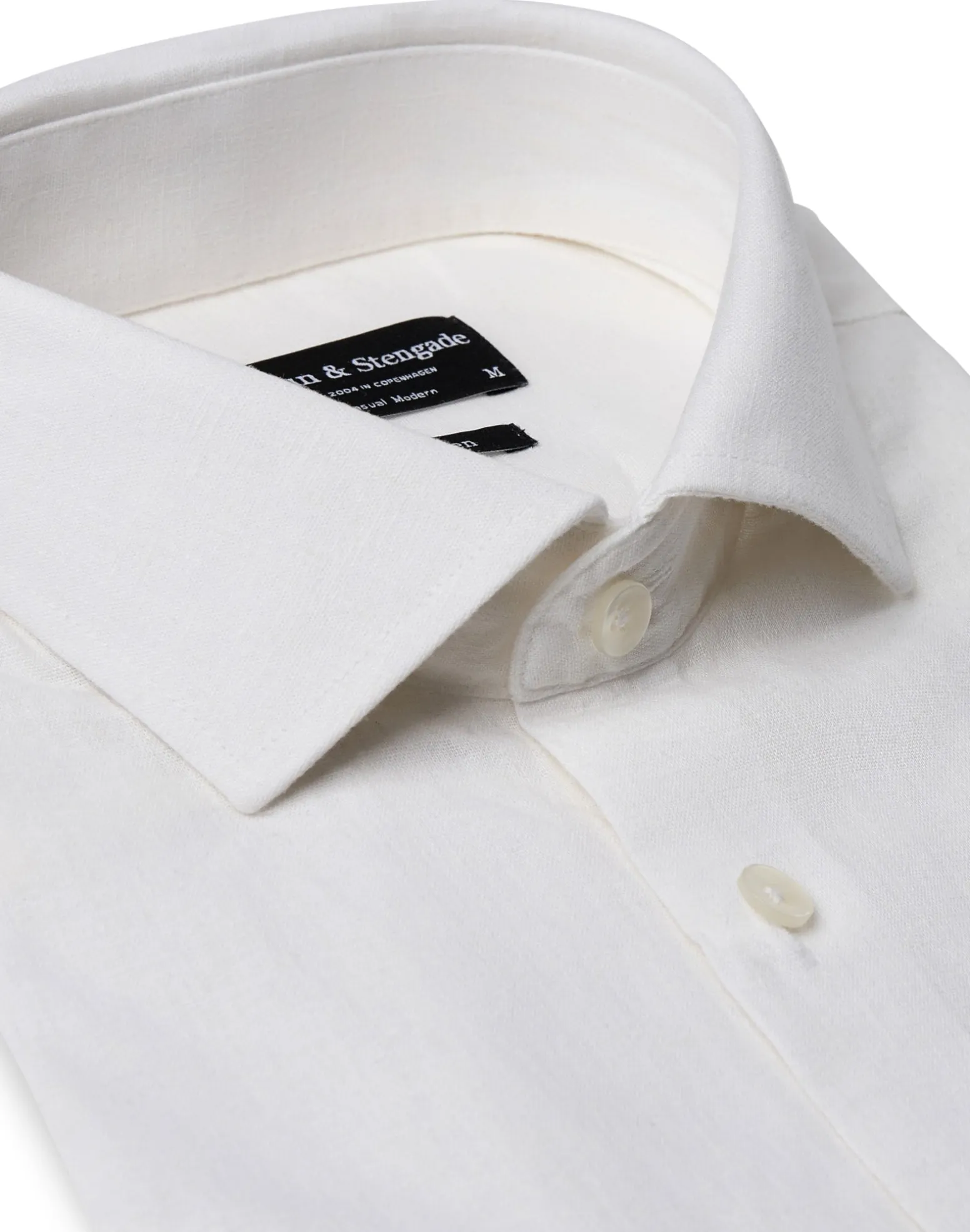 BS Lott Casual Modern Fit Skjorta - White