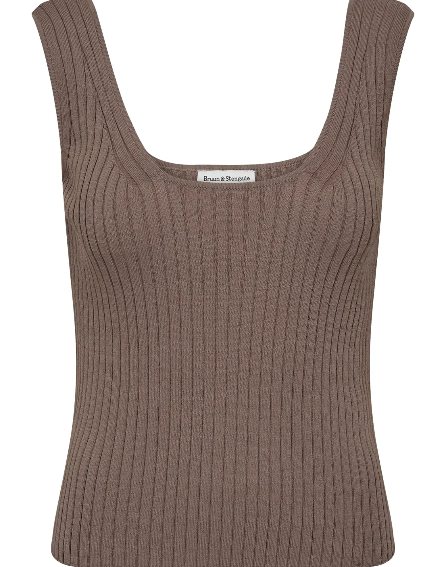 BS Mathilde Regular Fit Topp - Mink