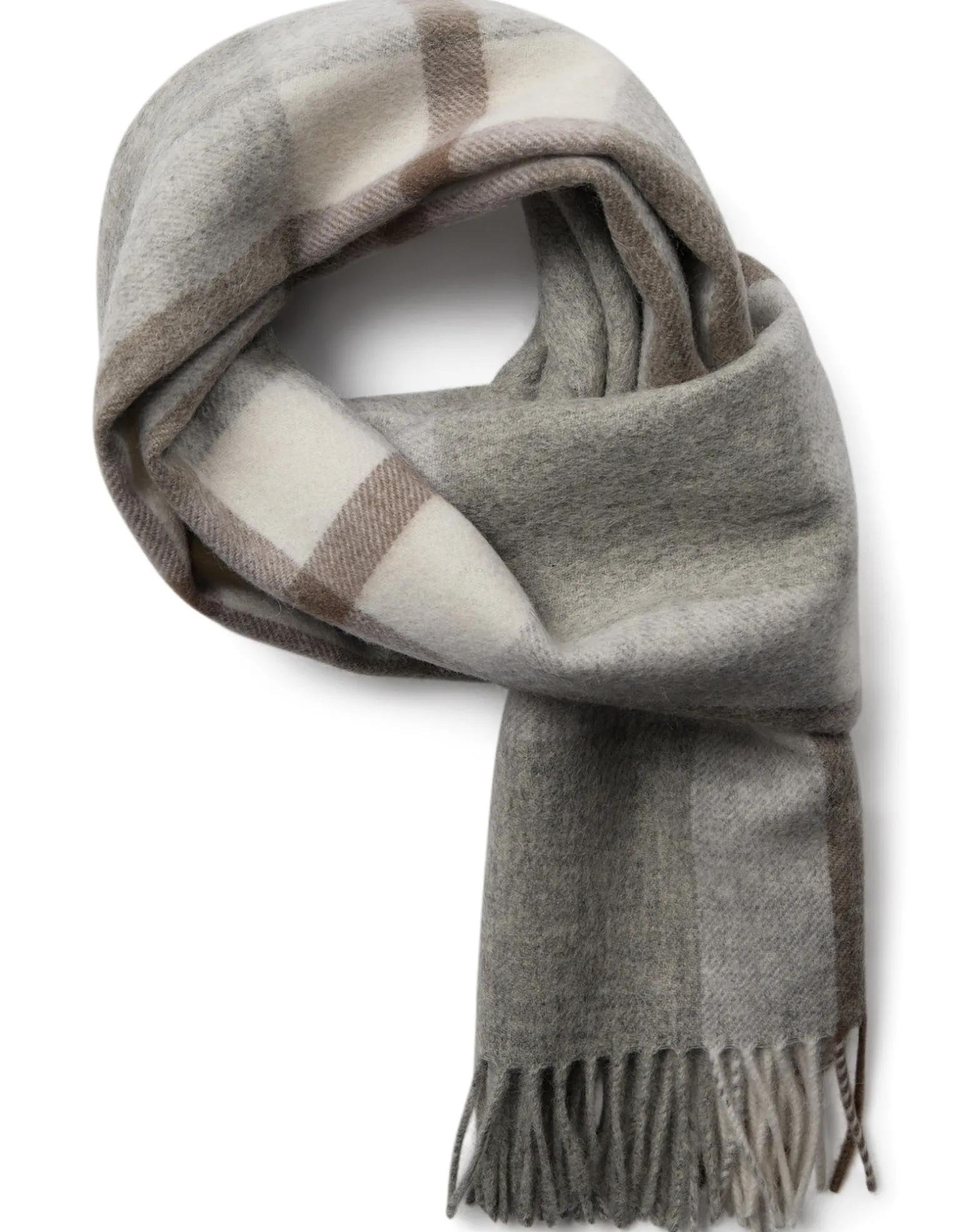 BS Merlin Halsscarf - Light Grey