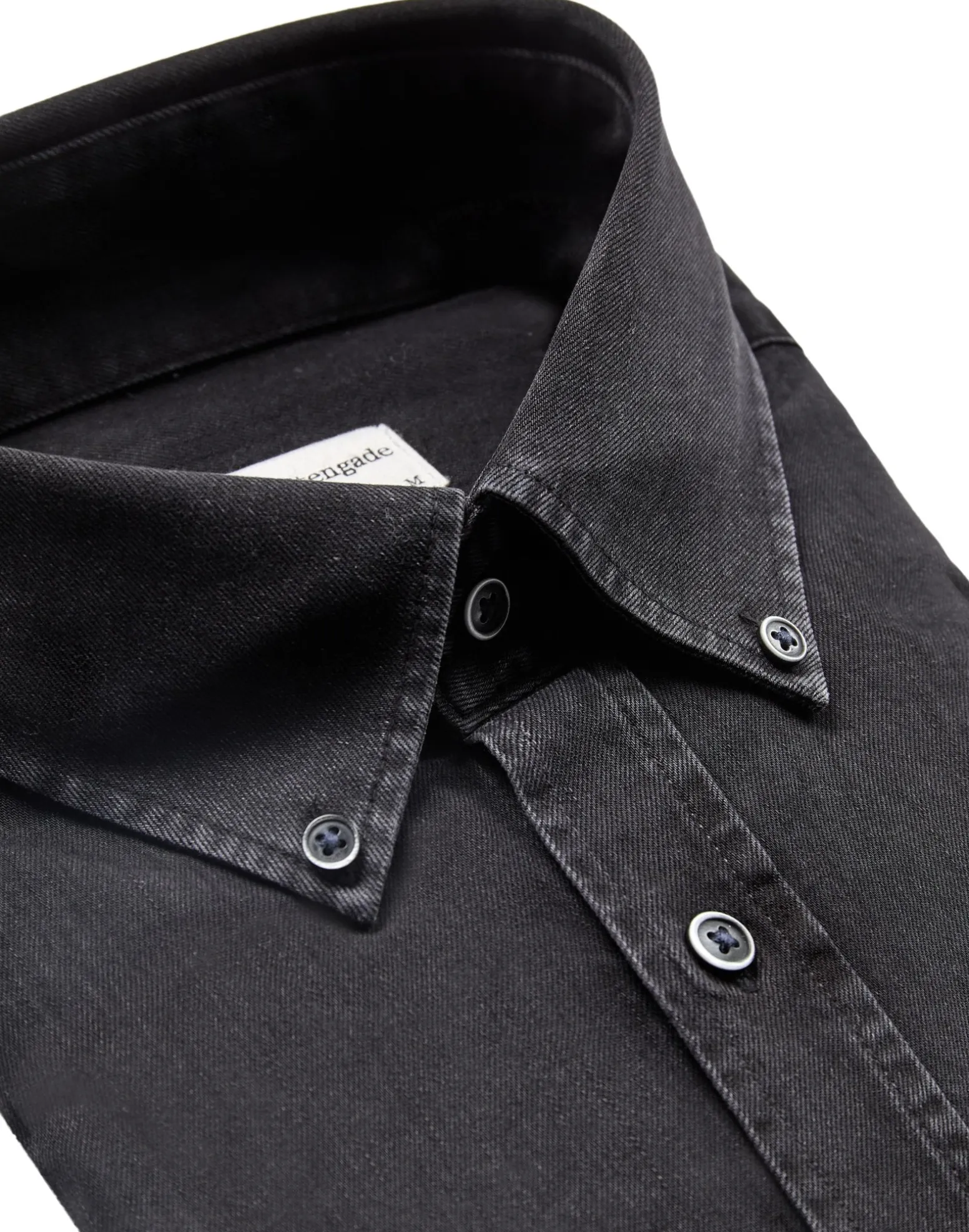 BS Middlecoff Casual Slim Fit Skjorta - Black