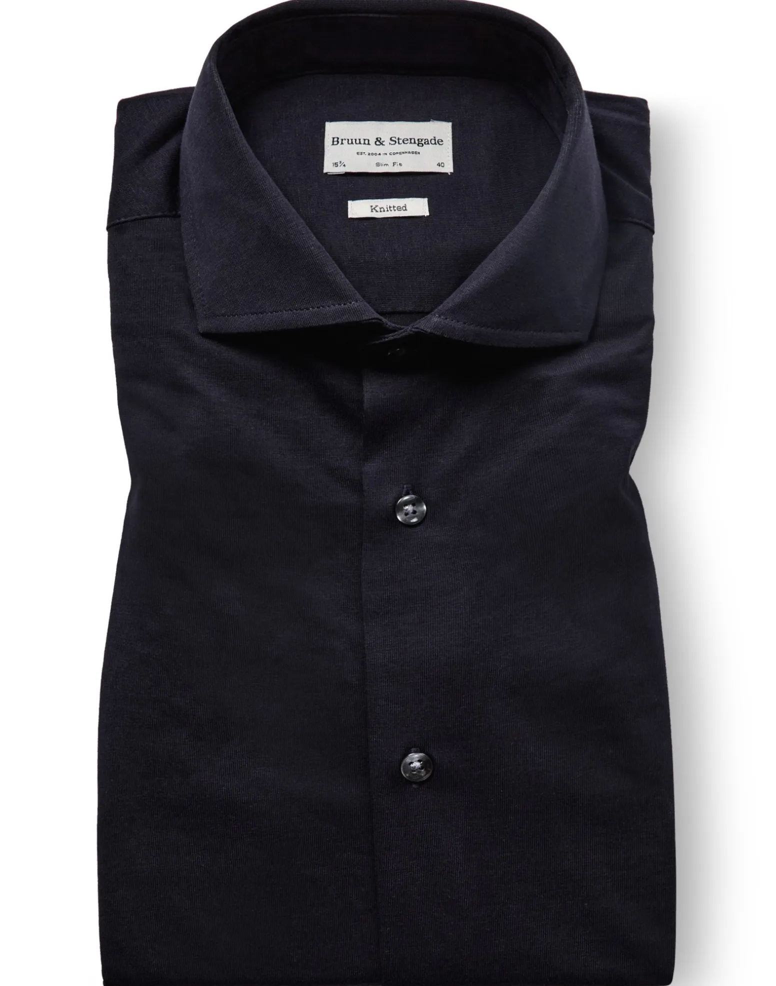 BS Miller Slim Fit Skjorta - Navy