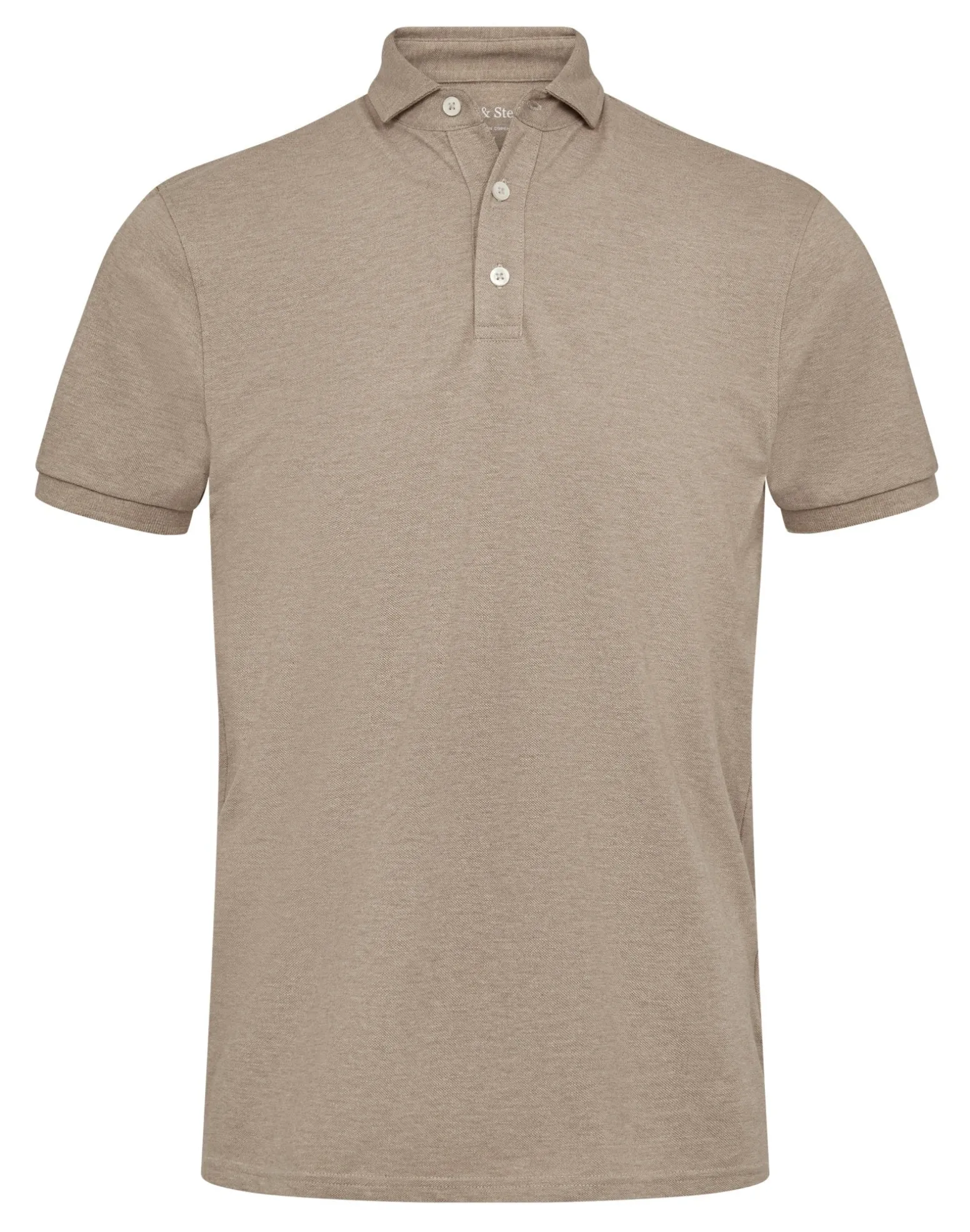BS Monir Regular Fit Polo - Brown