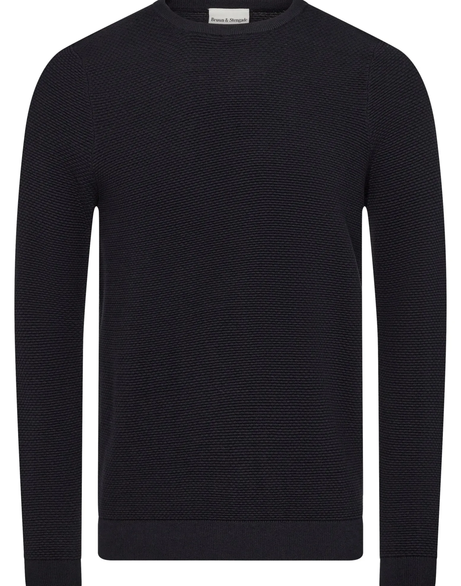 BS Moritz Regular Fit Stickat - Thunder