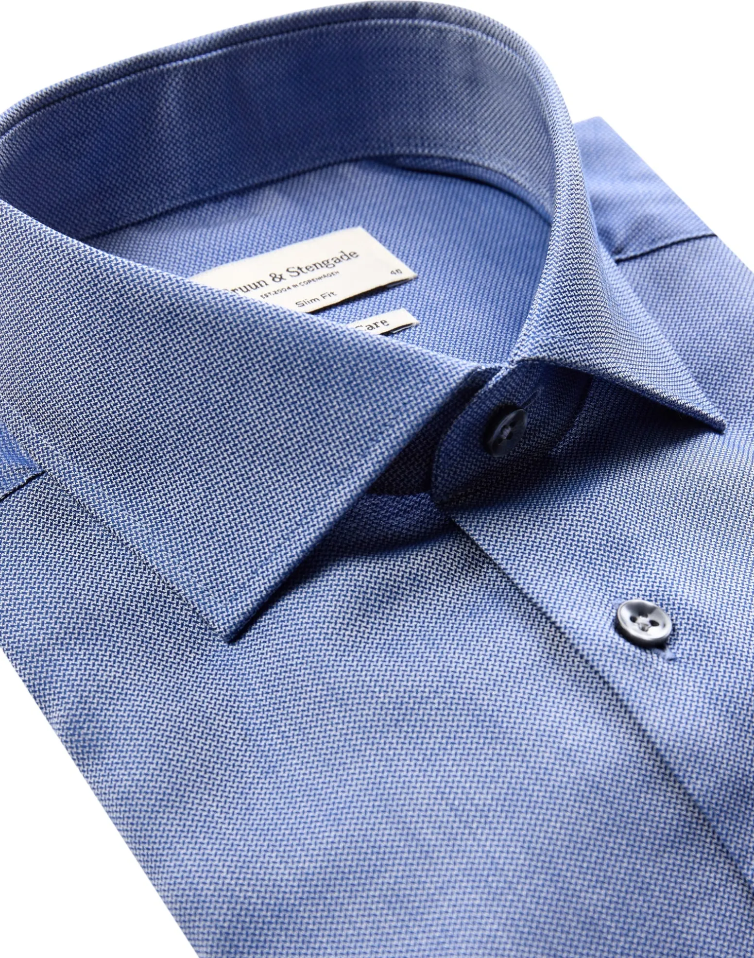 BS Neilson Slim Fit Skjorta - Blue