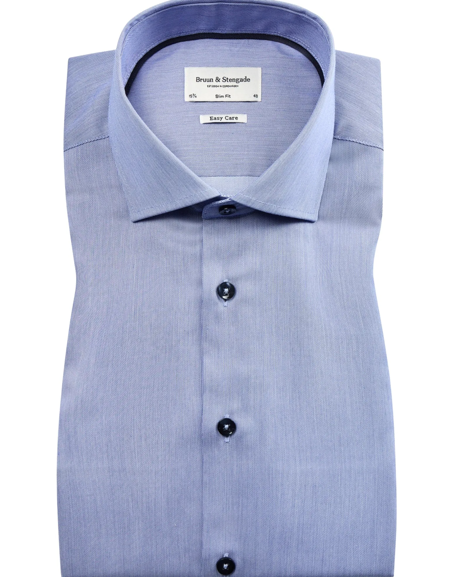 BS Nicky slim fit Skjorta - Light Blue