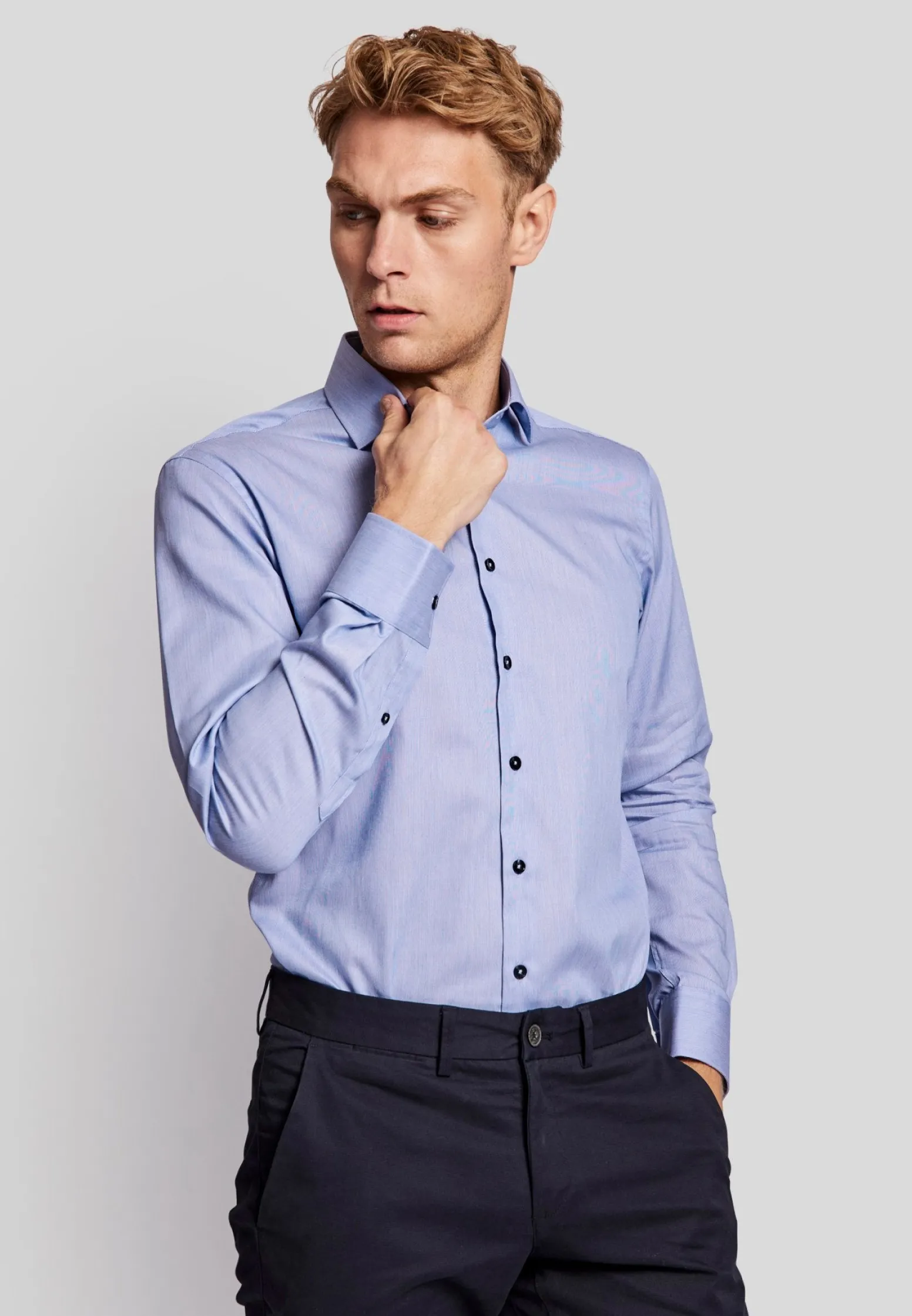bs_nicky_slim_fit_skjorta_3.webp BS Nicky slim fit Skjorta - Light Blue