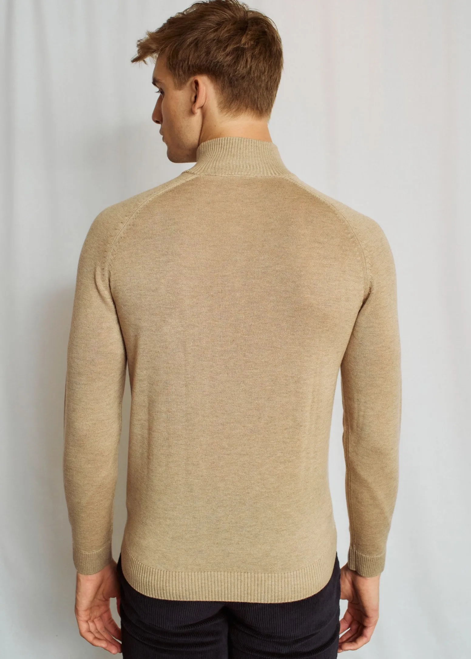 bs_pelle_regular_fit_stic_3.webp BS Pelle Regular Fit Stickat - Sand