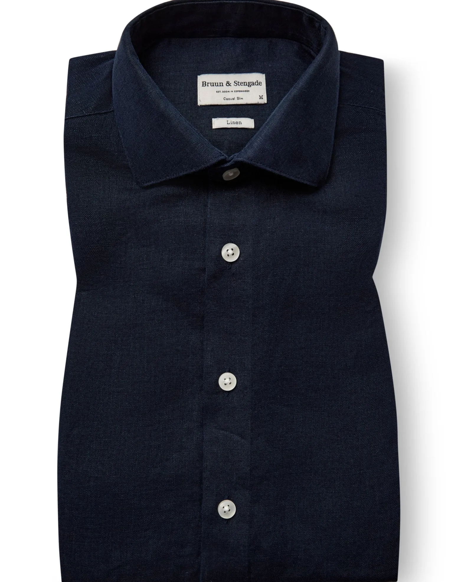 BS Perth Casual Slim Fit Skjorta - Navy