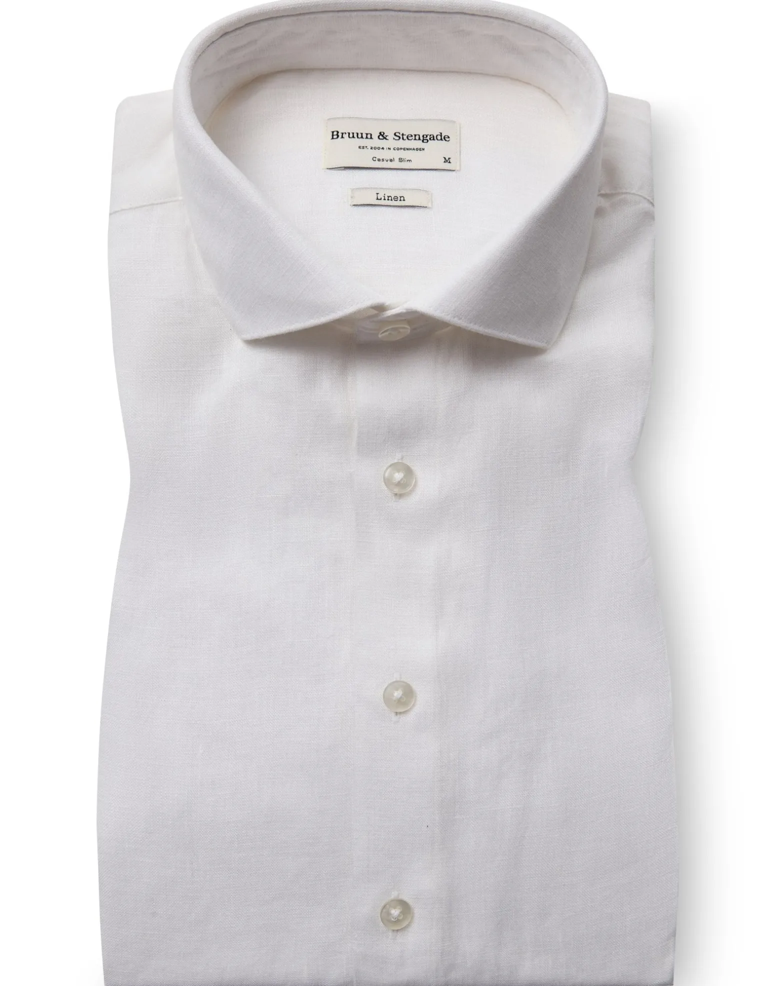 BS Perth Casual Slim Fit Skjorta - White