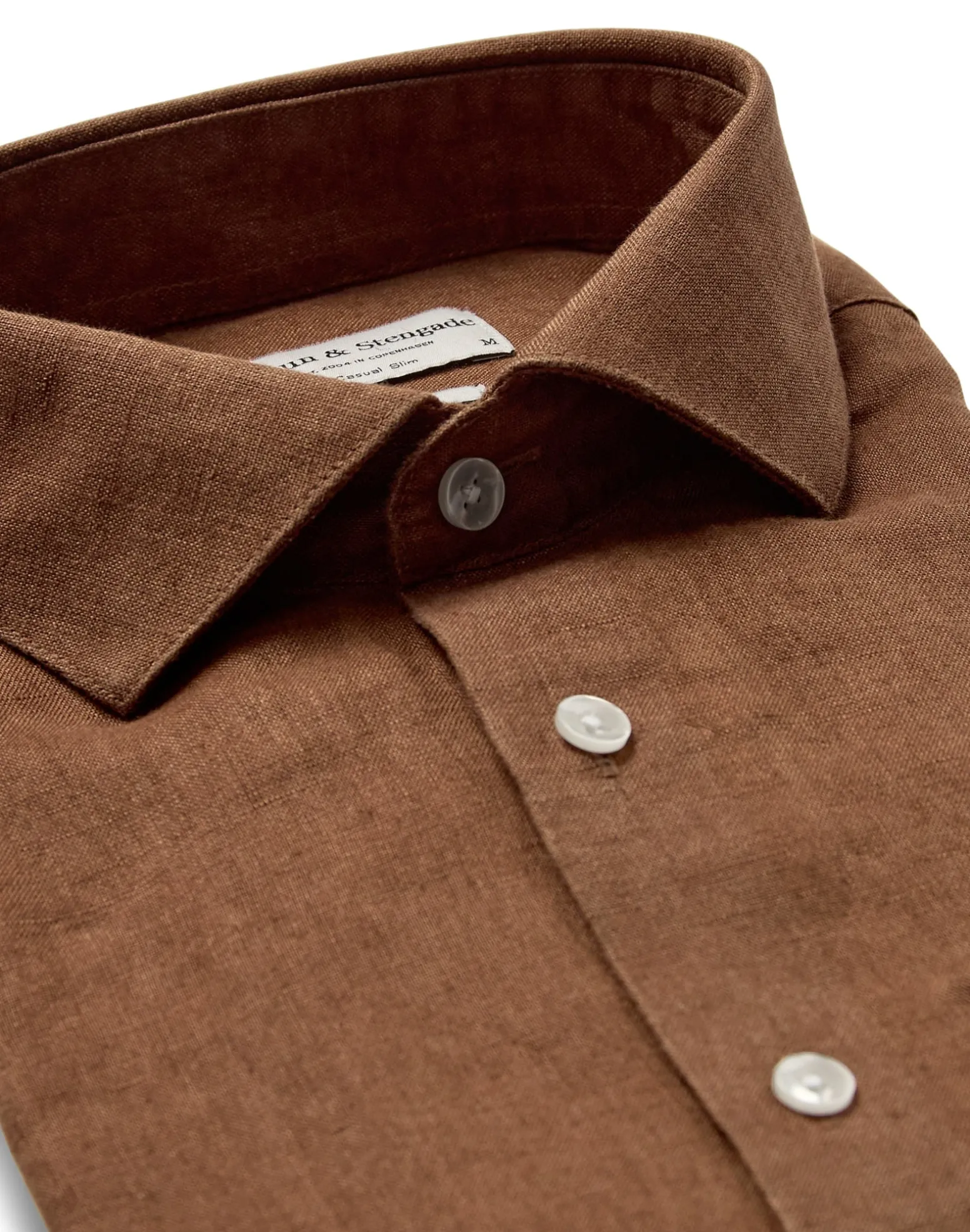 BS Perth Casual Slim Fit Skjorta - Toffee