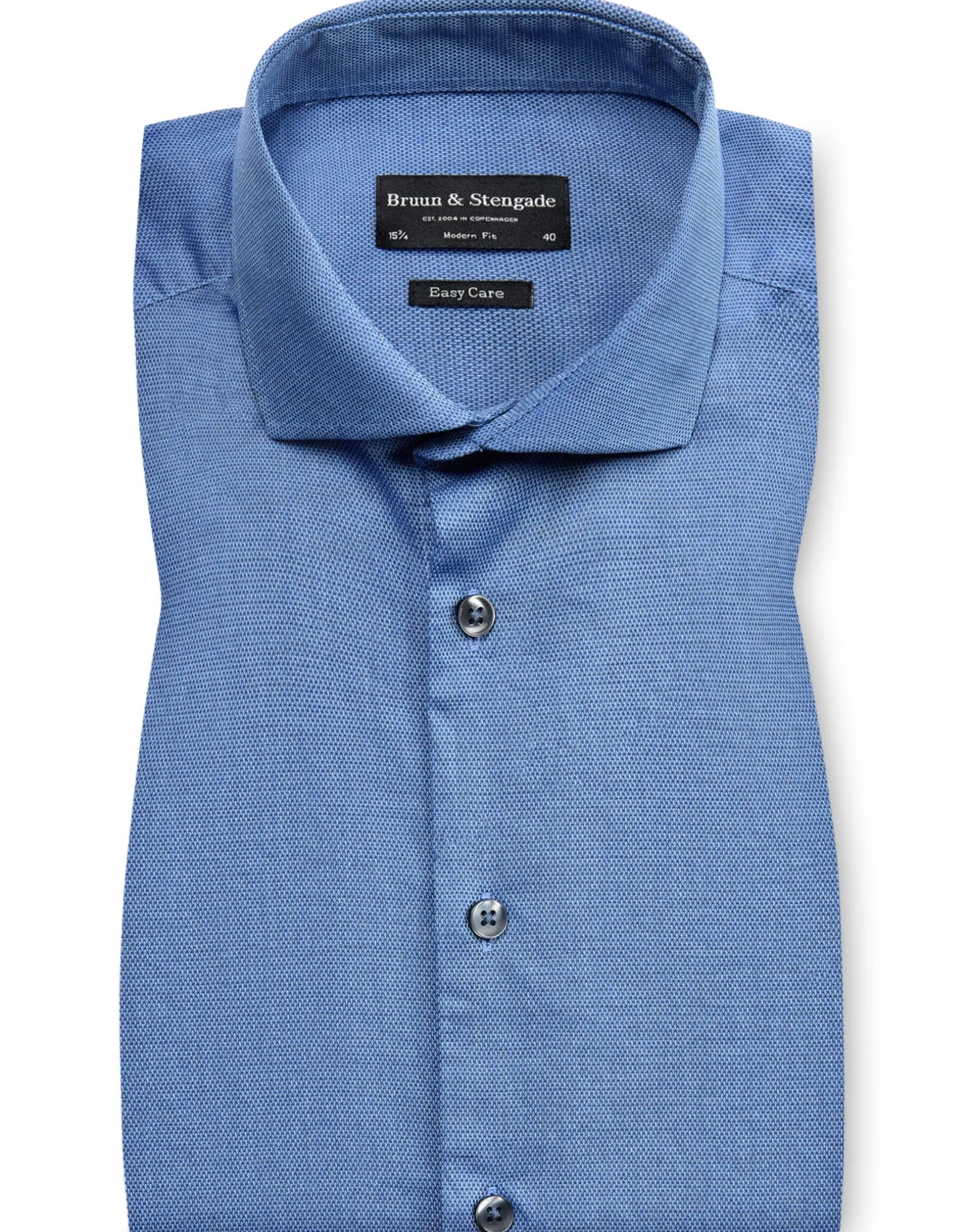 BS Quinn Modern Fit Skjorta - Blue
