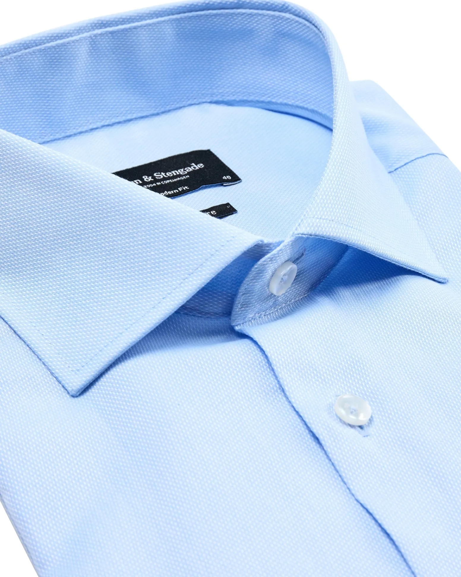 BS Robben Modern Fit Skjorta - Light Blue