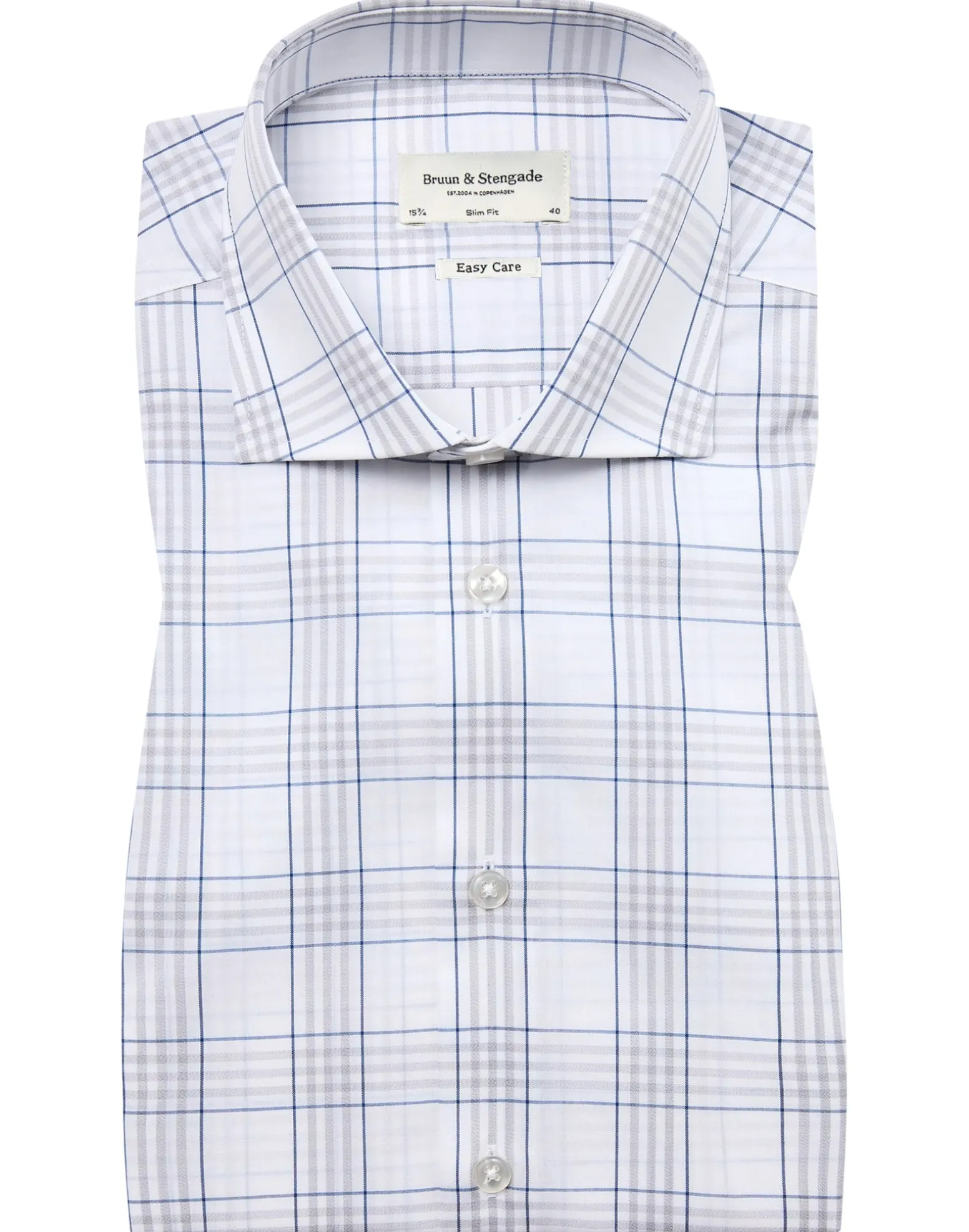 BS Rue Slim Fit Skjorta - White