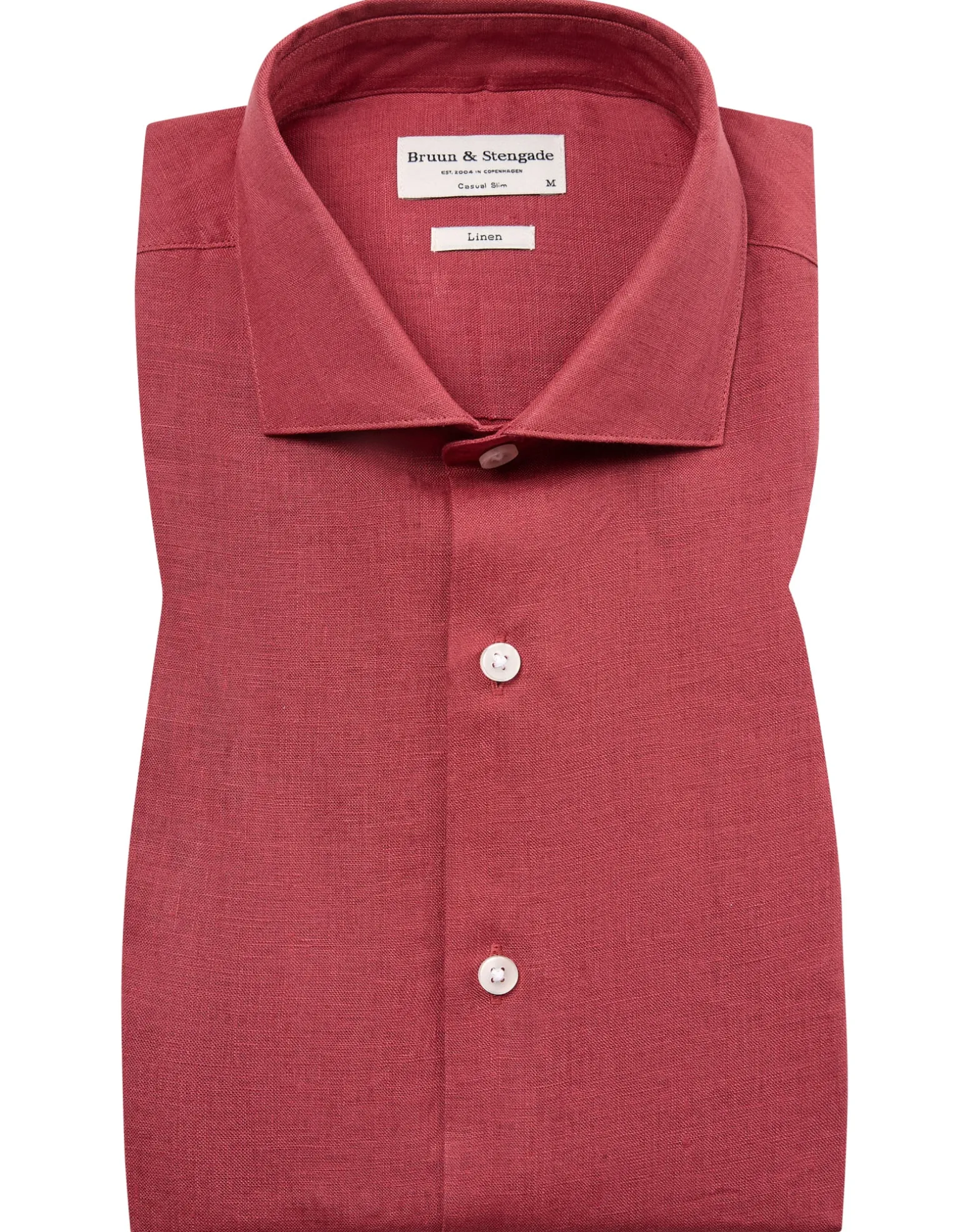 BS Sevilla Casual Slim Fit Skjorta - Rust