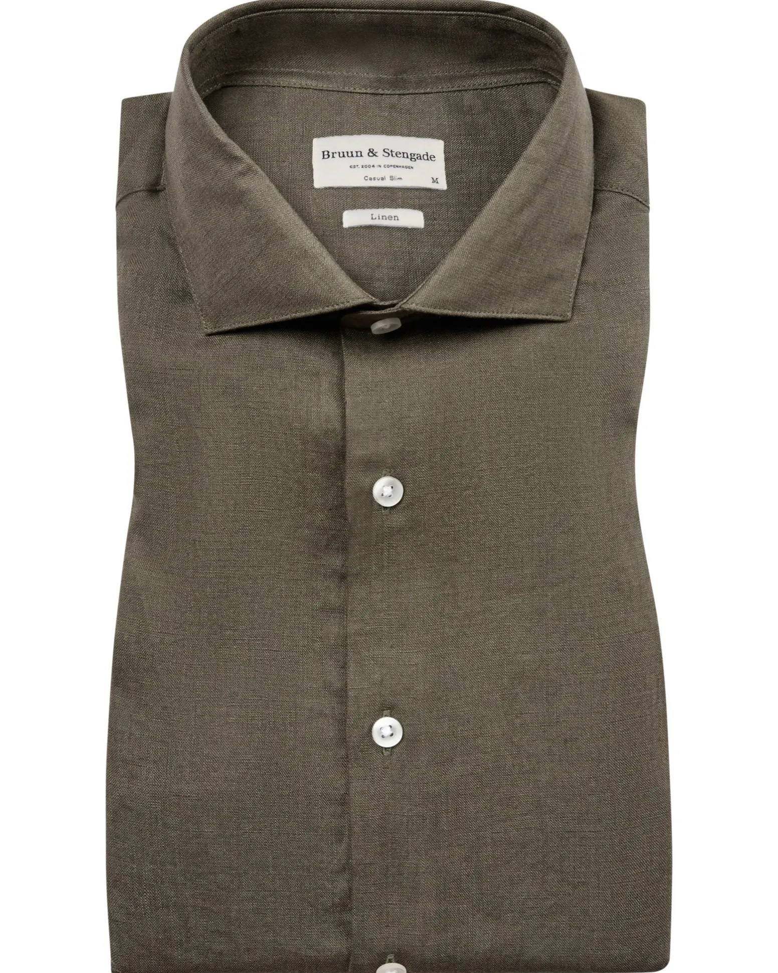 BS Sevilla Casual Slim Fit Skjorta - Army