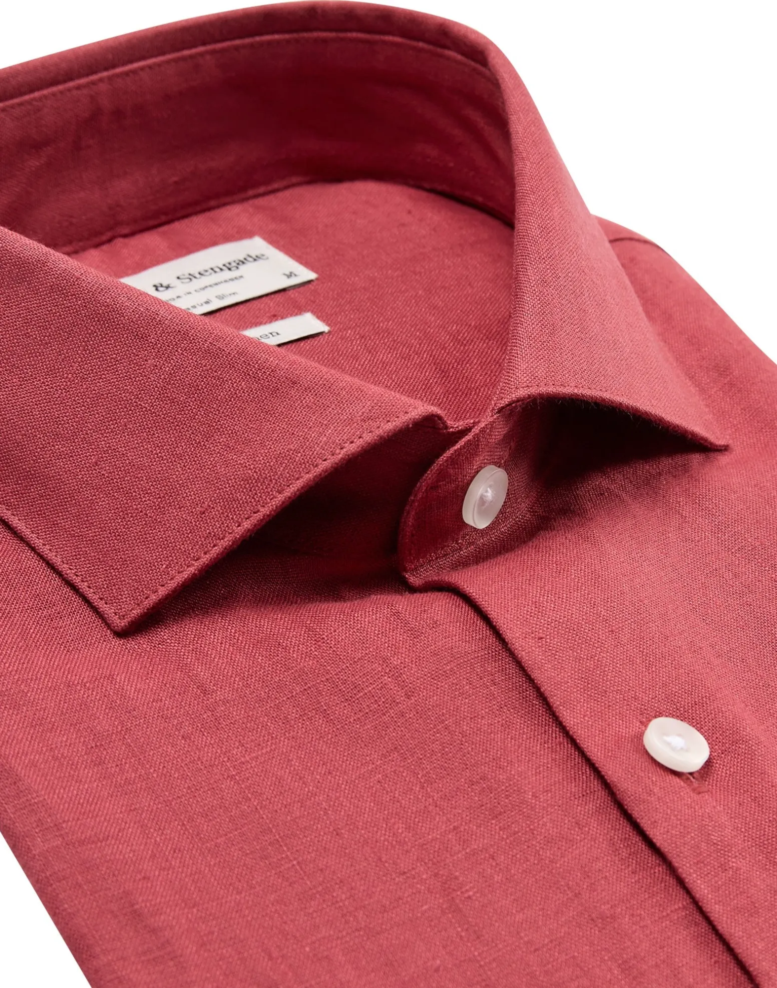 BS Sevilla Casual Slim Fit Skjorta - Rust