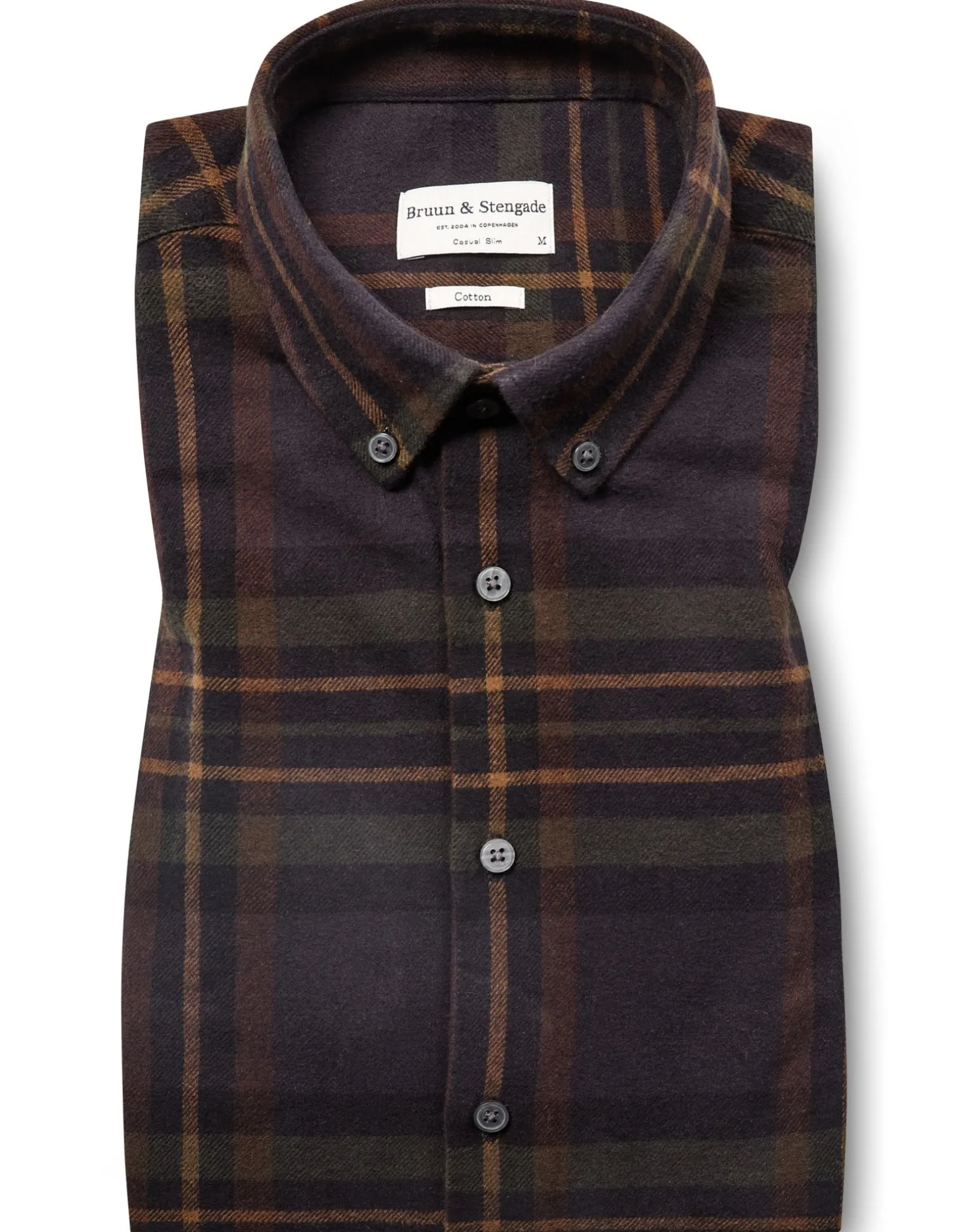 BS Snead Casual Slim Fit Skjorta - Green