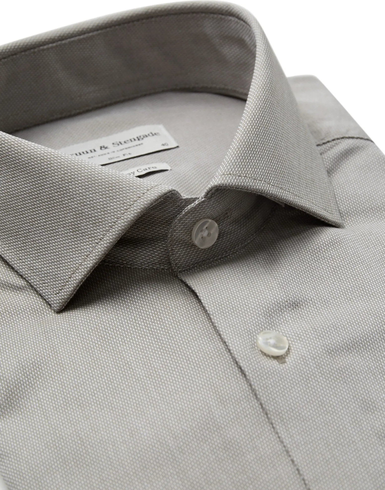 BS Starr Slim Fit Skjorta - Green