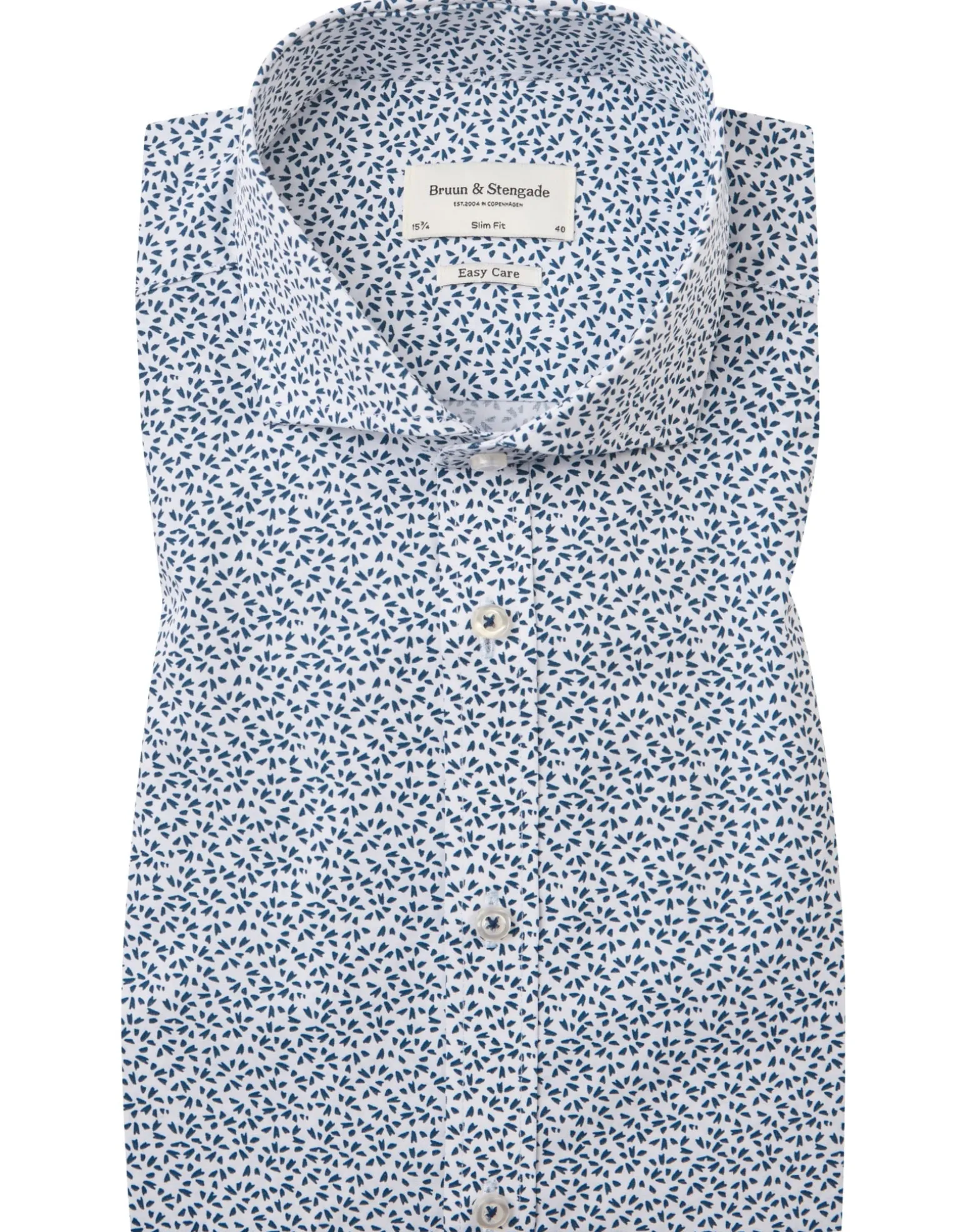 BS Sutton Slim Fit Skjorta - White