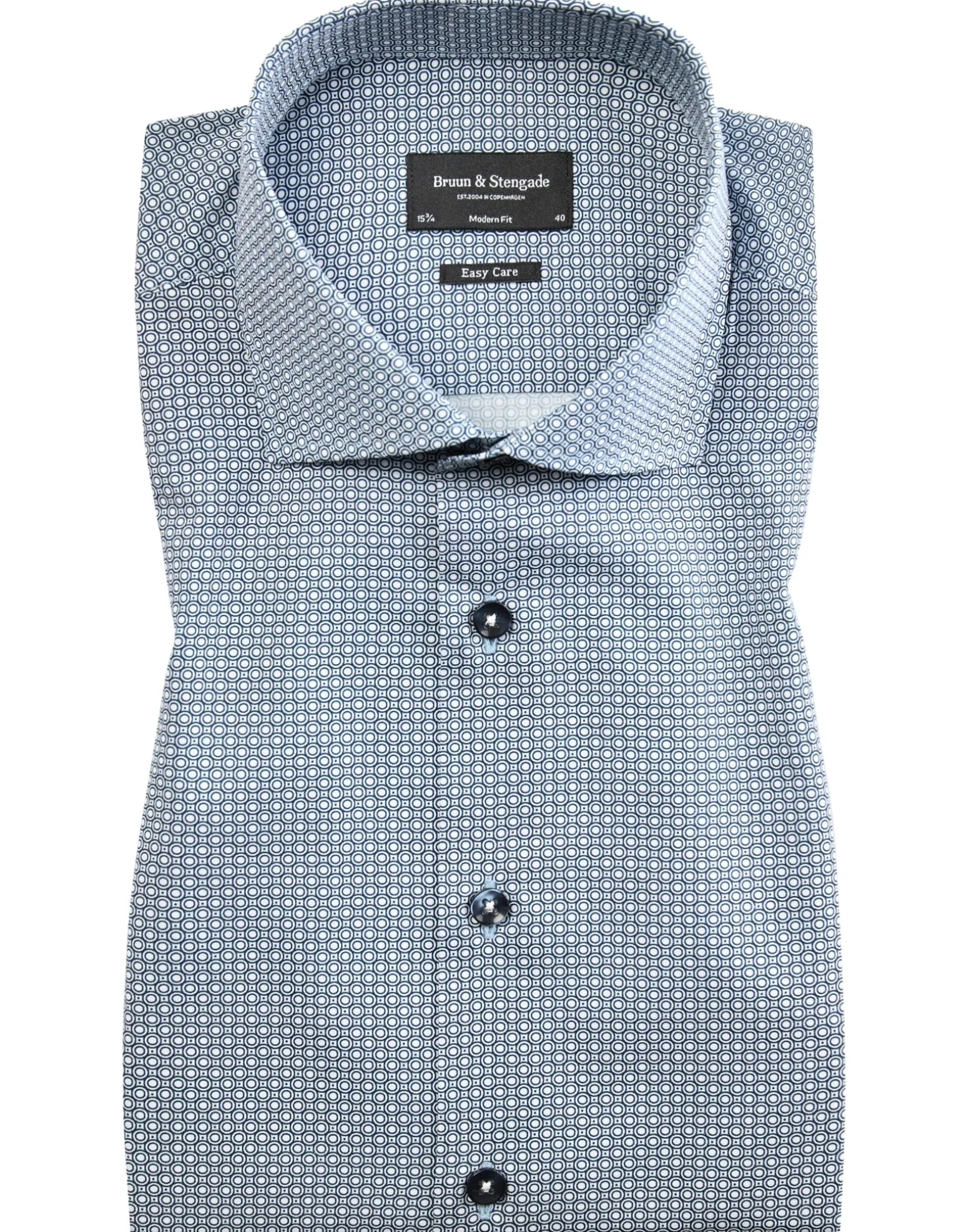 BS Sven Modern Fit Skjorta - Grey