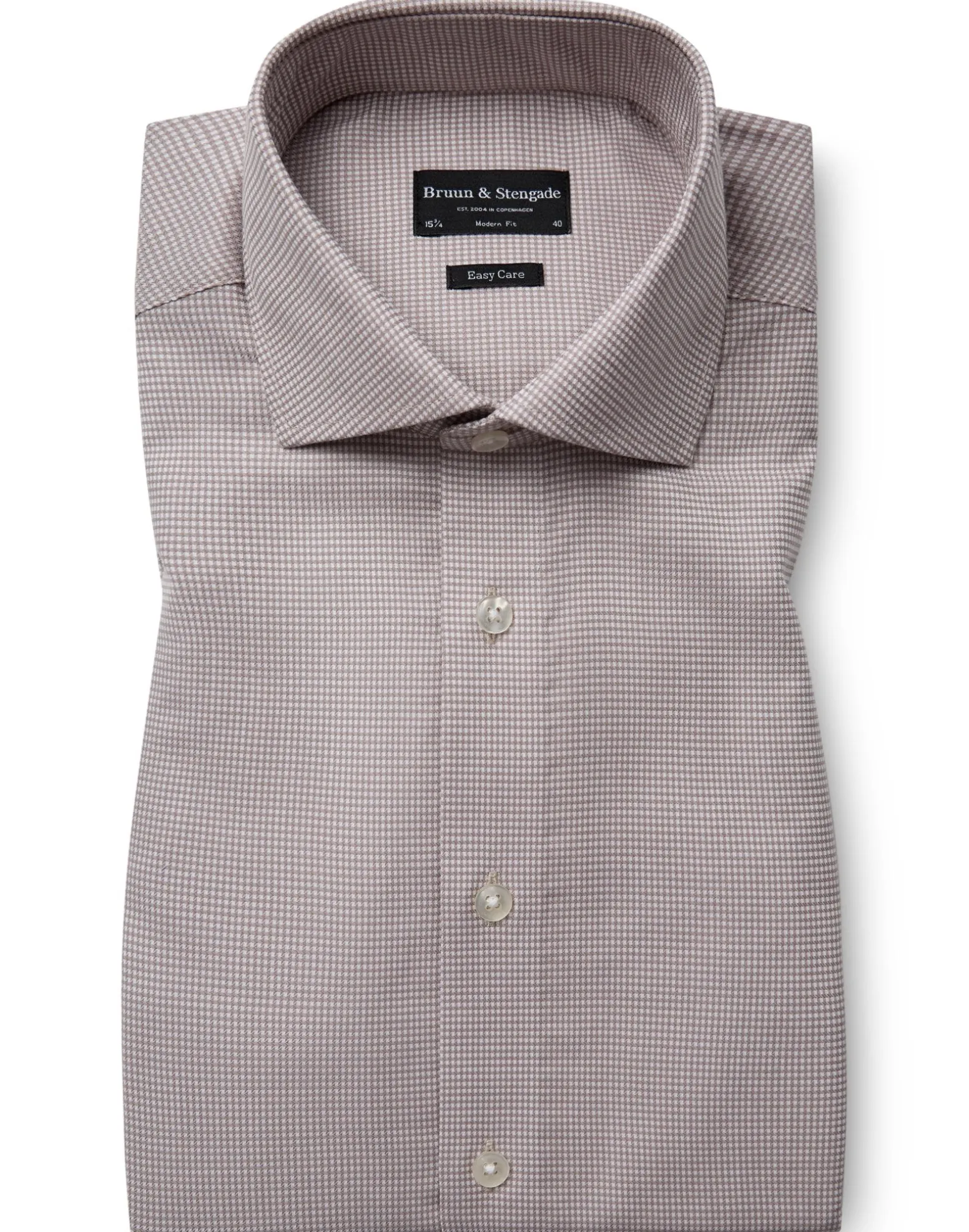 BS Terrel Modern Fit Skjorta - Sand