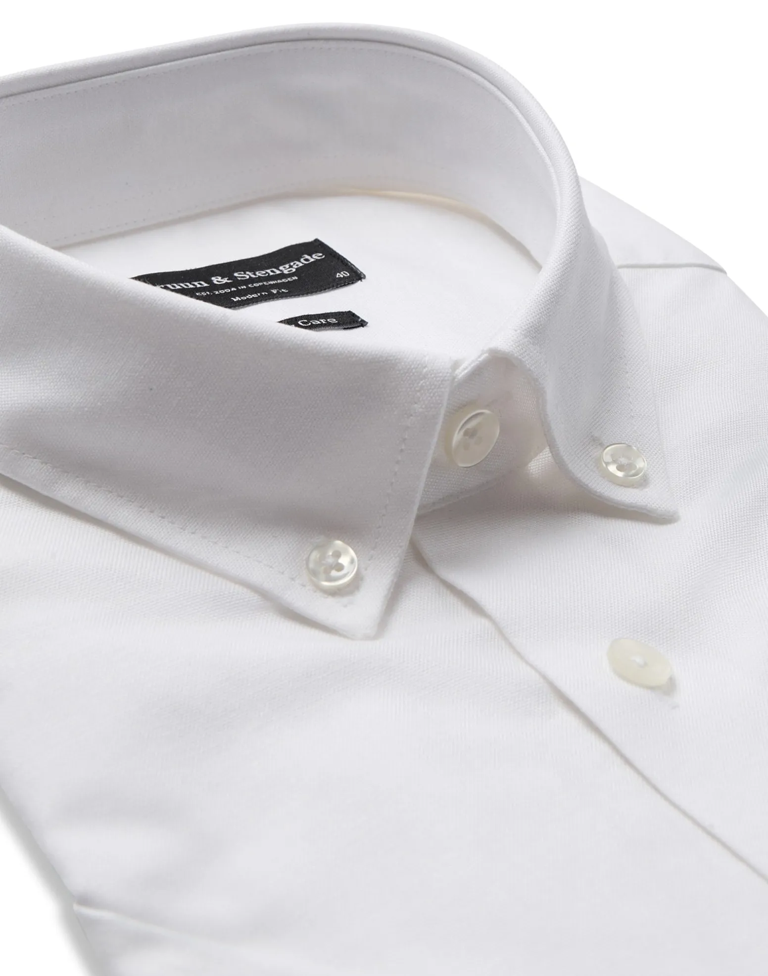 BS Tillman Modern Fit Skjorta - White