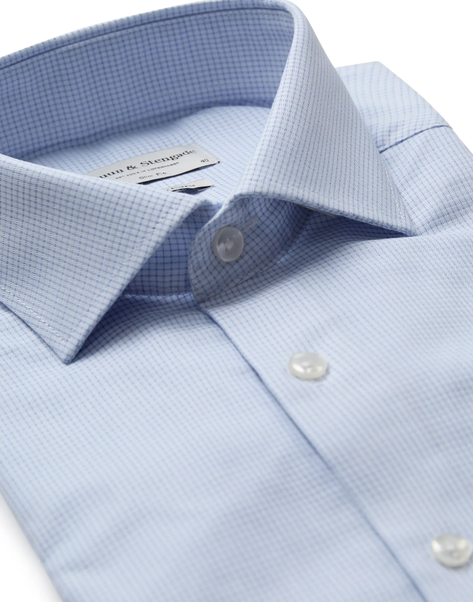 bs_troy_slim_fit_skjorta__1.webp BS Troy Slim Fit Skjorta - White