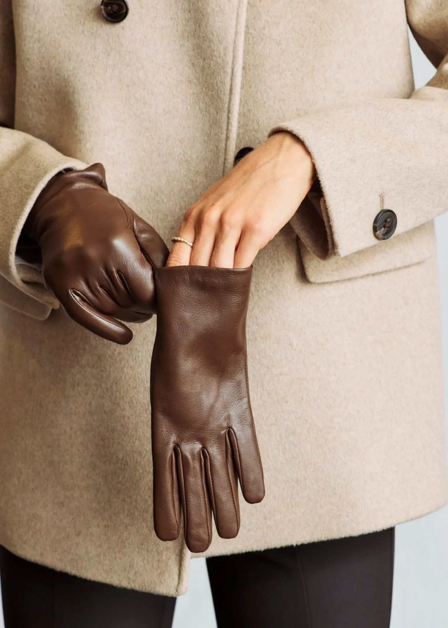BS Valora Handskar - Brown