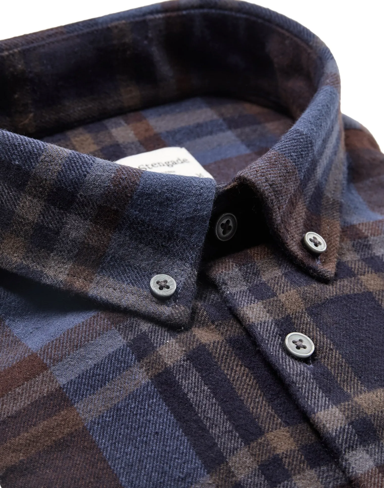BS Watson Casual Slim Fit Skjorta - Brown