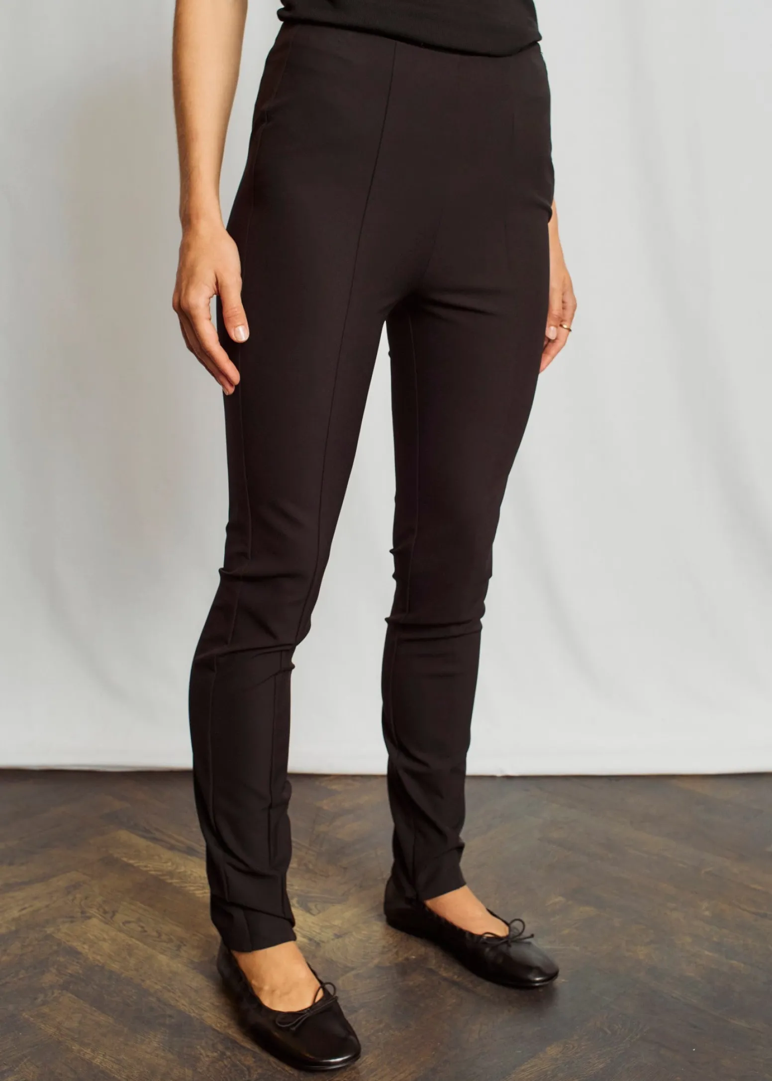 BS Zoe Regular Fit Byxor - Black